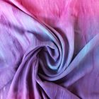 Mintás flokon pink / mályva / lila batikolt  140 cm