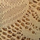 Egyszínű alkalmi csipke bézs 140 -145 cm széles