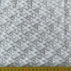 Egyszínű alkalmi csipke fehér 150 cm