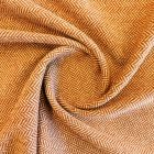 Kabátszövet halszálkás barna / fehér 145 - 148 cm