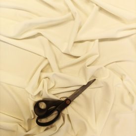 Egysínű scuba krepp nyers (ecru) 150 cm