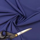 Egyszínű Barbie krepp kék 150 cm széles