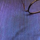 Alkalmi lamé gyűrt lila / fekete 145 - 150 cm