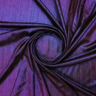 Alkalmi lamé gyűrt lila / fekete 145 - 150 cm