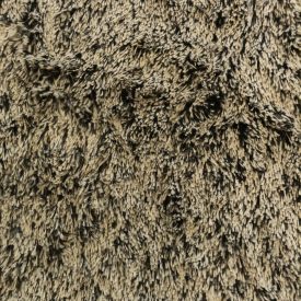 Műszörme  fehér / fekete melír  145 - 150 cm