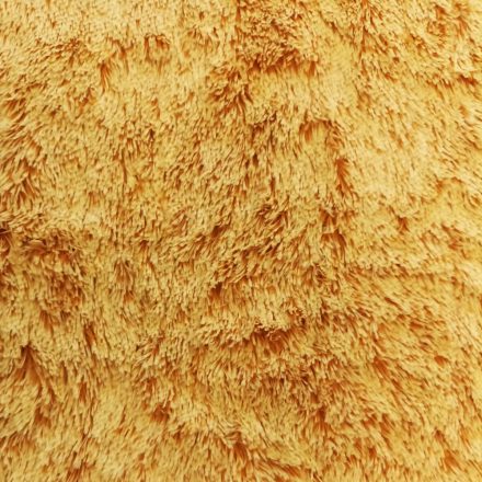 Műszőrme mustár / napsárga  melír  145 - 150 cm