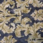 Mintás dekorvászon vintage liliom 280 cm széles