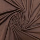 Egyszínű viszkóz jersey barna 180 cm