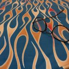 Mintás Kimo jersey 160 cm széles