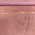 Jacquard rózsaszín krokodilbőr minta 150 cm