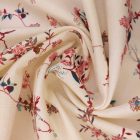 Mintás jacquard szövet virágos 143 - 148 cm