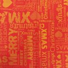 Karácsonyi vászon piros / arany feliratos 140 cm széles