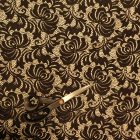 Csipke elasztikus fekete 150 cm