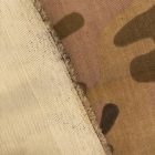 Mintás rugalmas pamut vászon barna / drapp / keki / fangó military minta 144 - 146 cm széles