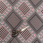 Mintás muszlin pink, fehér, bordó, lila, szürke 142 - 144 cm