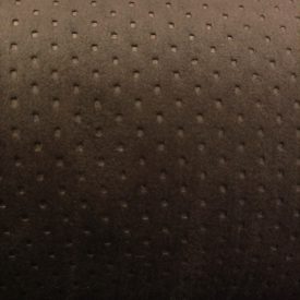 Velúros perforált műbőr fekete 150 cm 