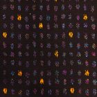 Mintás vastag kötött alkalmi jellegű fekete, lurexes minta 166 -168 cm