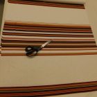 Mintás viszkóz jersey rapportos csíkos 150 cm