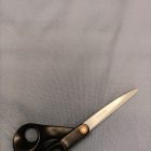 Vízlepergető technikai szövet kék / ezüst 130 cm