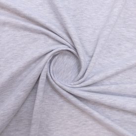 Egyszínű futter világos melange szürke 180 cm