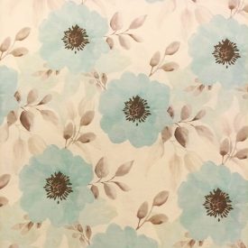 Mintás dekorvászon virágos  280 cm széles