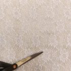 Csipke rugalmas fehér 140 - 142 cm széles