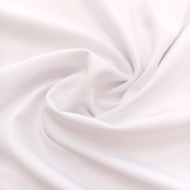 Egyszínű Barbie krepp fehér 150 cm széles