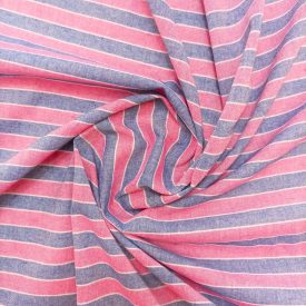 Lenvászon csíkos 142 - 145 cm