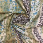 Mintás flokon (puplin) 140 cm széles