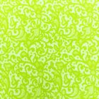 Mintás pamut jersey zöld / fehér 146 - 148 cm széles