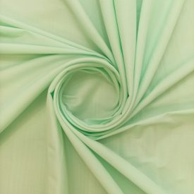Egyszínű sztreccs puplin világos menta 150 cm széles