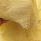 Egyszínű georgette muszlin napsárga 150 cm széles