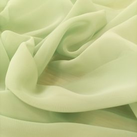 Egyszínű muszlin halvány zöld 142 - 144 cm széles