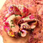 Mintás flokon apró virág minta 140 cm széles