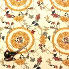 Mintás viszkóz georgette 150 cm széles