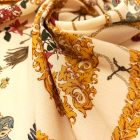 Mintás viszkóz georgette 150 cm széles