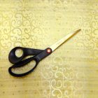  Jacquard mintás vászon szövet arany / sárga 150 cm széles