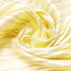  Jacquard mintás vászon szövet arany / sárga 150 cm széles