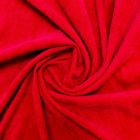 Egyszínű kordbársony sötétpiros 145 cm széles