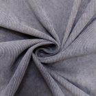 Egyszínű kordbársony szürke 145 cm széles