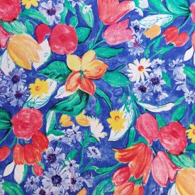 Flokon virág mintás 135 cm széles