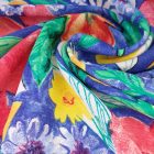 Flokon virág mintás 135 cm széles