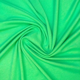 Egyszínű viszkóz jersey menta zöld 180 cm széles