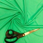 Egyszínű viszkóz jersey menta zöld 180 cm széles