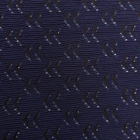 Mintás vastag kötött kék lurexes minta 160 cm széles