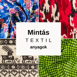 Mintás textil anyagok