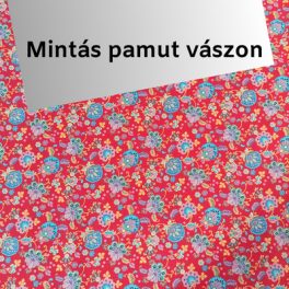 Mintás pamut vászon